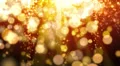 Abstract fantasy motion background, shining lights and particles HD Footage
