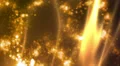 Abstract fantasy motion background, shining lights and particles HD Footage
