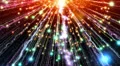 Abstract fantasy motion background, shining lights and particles HD Footage
