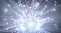 Abstract fantasy motion background, shining lights and particles HD Footage