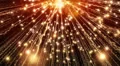 Abstract fantasy motion background, shining lights and particles HD Footage