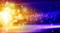 Abstract fantasy motion background, shining lights and particles HD Footage