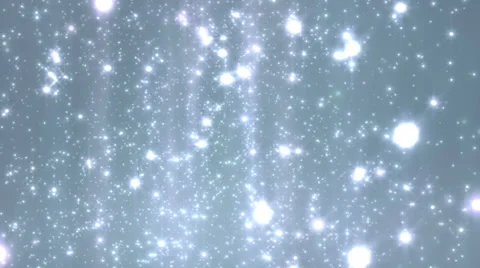 Abstract fantasy motion background, shining lights and particles Stock Footage