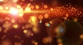 Abstract fantasy motion background, shining lights and particles HD Footage