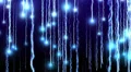 Abstract fantasy motion background, shining lights and particles HD Footage