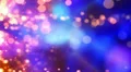 Abstract fantasy motion background, shining lights and particles HD Footage