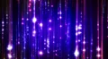 Abstract fantasy motion background, shining lights and particles HD Footage