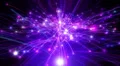 Abstract fantasy motion background, shining lights and particles HD Footage