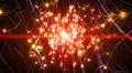 Abstract fantasy motion background, shining lights and particles HD Footage