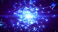 Abstract fantasy motion background, shining lights and particles HD Footage