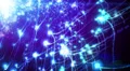 Abstract fantasy motion background, shining lights and particles HD Footage