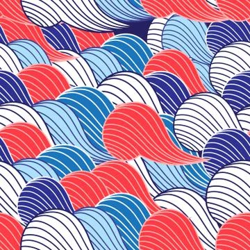 Abstract fantasy pattern Stock Illustration