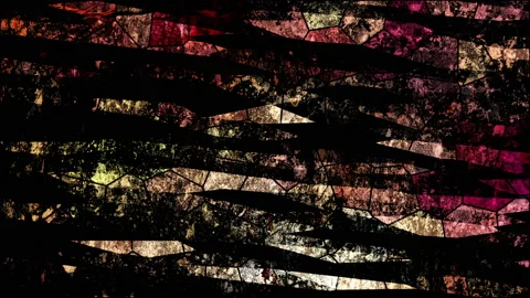 Abstract Fantasy Texture Background Loop Stock Footage 166680366