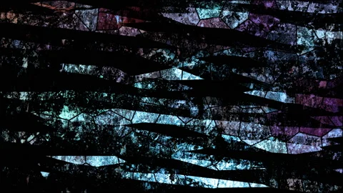 Abstract Fantasy Texture Background Loop Stock Footage 166681222