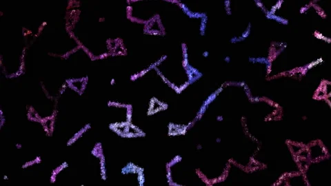 Abstract Fantasy Texture Background Loop Stock Footage 166684438