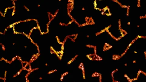 Abstract Fantasy Texture Background Loop Stock Footage 166685495