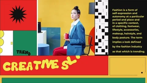 Abstract Fashion Slideshow for After Effects Stock After Effects