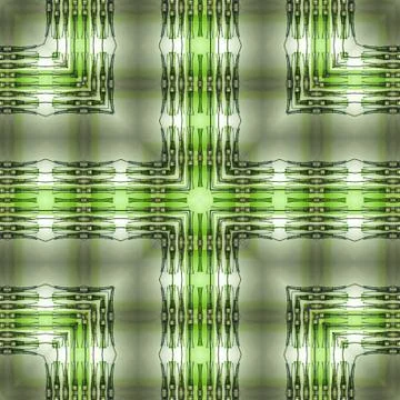 Abstract fashionable seamless pattern of various square bamboo shapes 스톡 일러스트