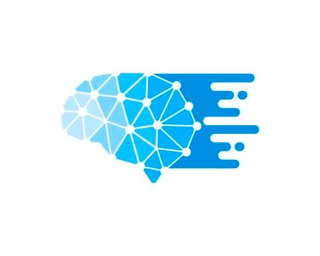 Abstract fast brain Stock Illustration