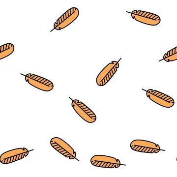 Abstract feather soft fluffy vector seamless pattern イラスト素材