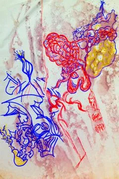 Abstract feeling Stock Illustration