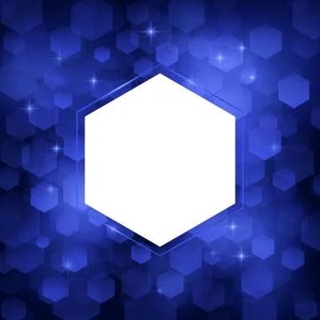 Abstract festive background with blue shining sequins, square orientation Stock Illustration