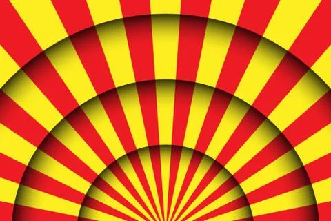 Abstract festive background. Circus stage lines and spotlights. Illustrazione stock