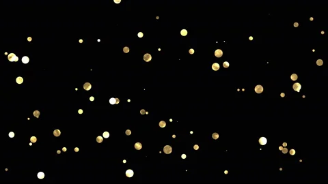 Abstract festive background from golden particles Stock Footage 120579460