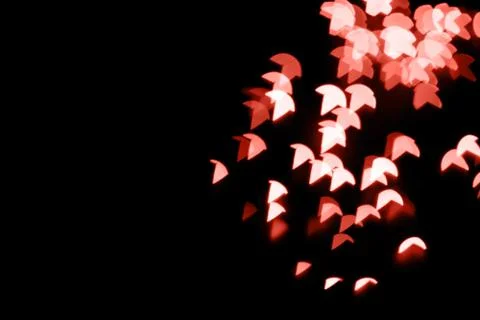Abstract festive background with lights. Stock Photos