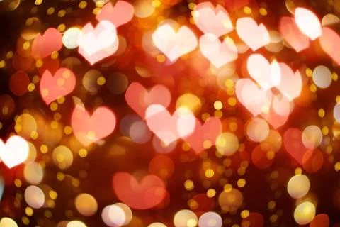Abstract festive bokeh background. Stock Photos