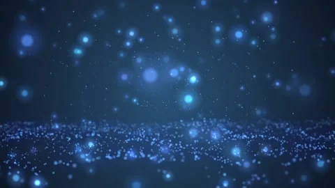 Abstract festive Christmas blue motion background Stock Footage 112274882