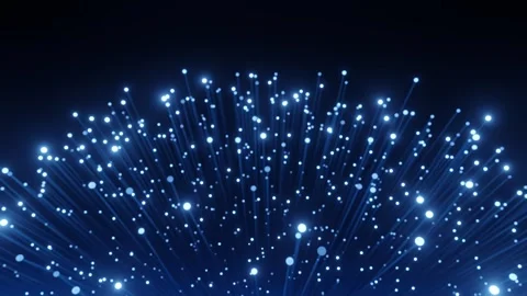Abstract Fiber optic internet speed background. Stock Footage 243698141