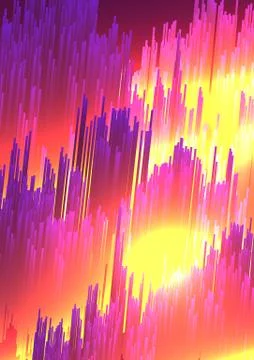 Abstract Fiber Optics Background  - Vector Illustration. Stock Illustration
