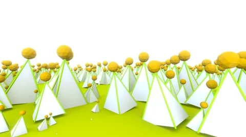 Abstract Fields (HD) Video stock 8765369