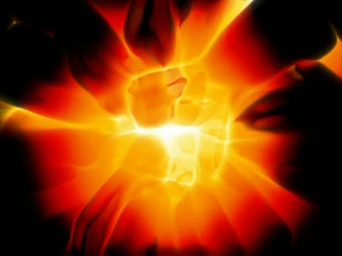 Abstract fiery background Stock Footage 450458