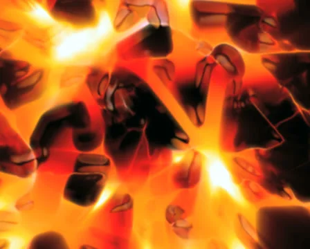 Abstract fiery background Stock Footage 24805063