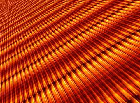  Abstract fiery drawing Stock Illustration