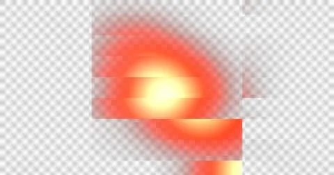 Abstract fiery explosion with dynamic light trails. Vibrant motion blur of Stock Illustration
