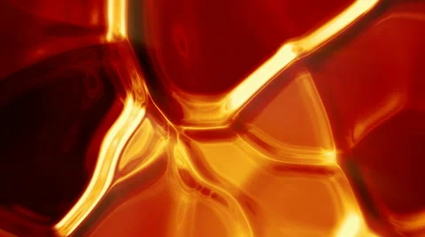 Abstract fiery liquid background seamless loop Stock-Footage 61748496