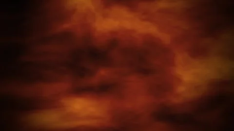 Abstract fiery motion background with glowing embers and smoke Stock Footage 340078027