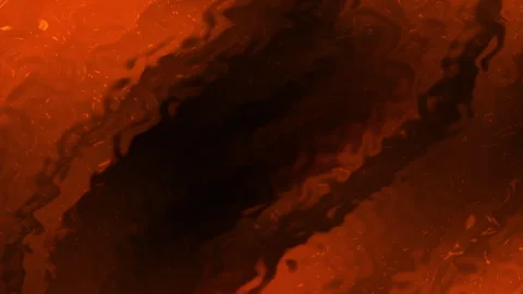 Abstract Fiery Orange Red Liquid Flowing Texture Background Stock Footage 339702223