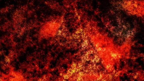 Abstract Fiery Red Hot Texture with Small Rising Smoke Particles Stock Footage 112731258