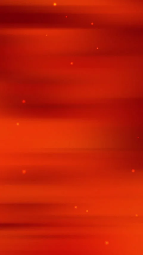 Abstract Fiery Red Orange Gradient Background with Floating Particles Stock Footage 338385478