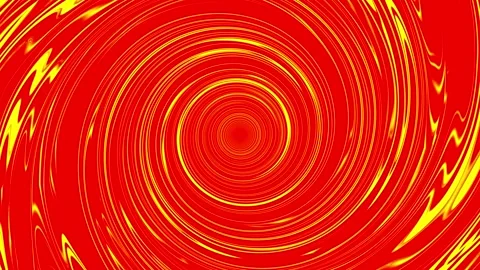 Abstract fiery vortex with red, yellow, and black swirling patterns 스톡 동영상 337227118