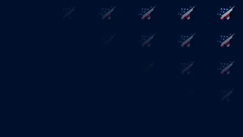 Abstract Fighter Jet Pattern Background for US Air Force Birthday Celebration Stock Footage 343117010