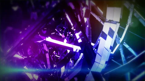 Abstract figure. Abstract technology background Stock Footage 33846190