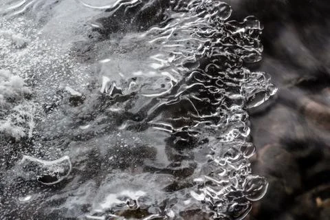 Abstract figure ice Stock Photos