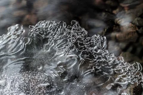 Abstract figure ice Stock Photos