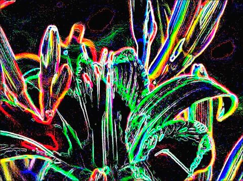 Abstract figure Illustrazione stock