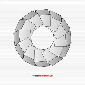 Abstract figure Stock Illustration